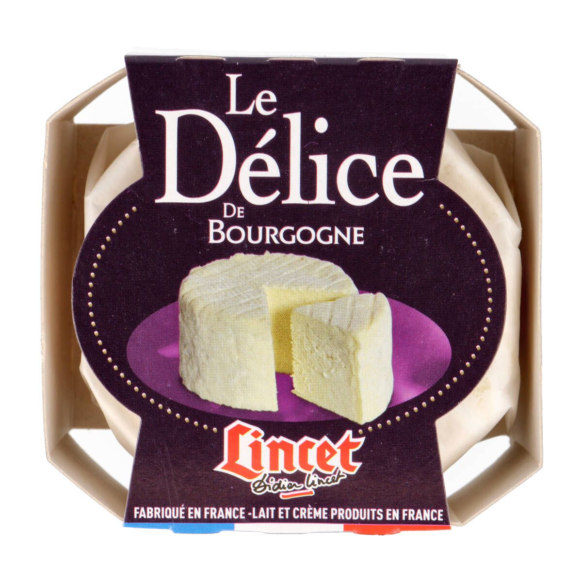 Prancūziškas sūris LE DELICE DE BOURGOGNE LINCET