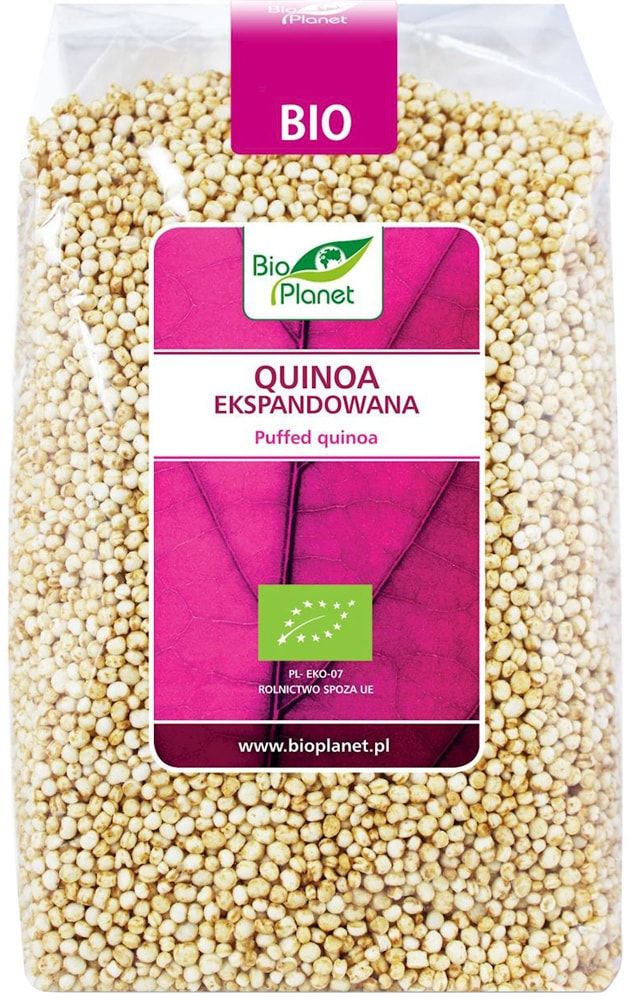 Pūstos bolivinių balandų sėklos, ekologiškos BIO PLANET, 150 g