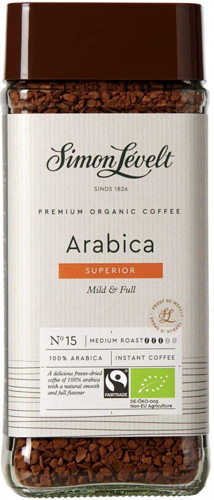 Tirpi kava ARABICA, ekologiška SIMON LEVELT, 100 g