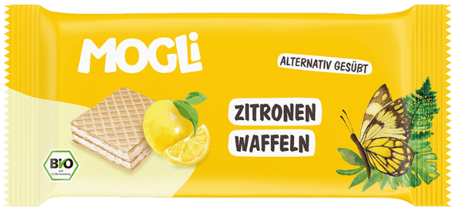 Citrininiai vafliai, ekologiški MOGLI, 15 g