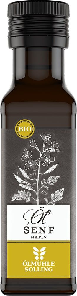 Garstyčių aliejus, ekologiškas ÖLMÜHLE SOLLING, 100 ml