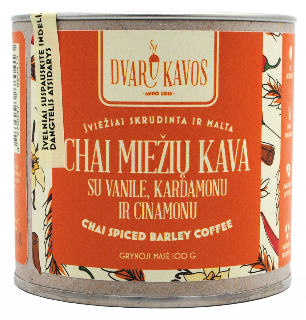 Miežių kava „Chai“ DVARO KAVOS, 100 g