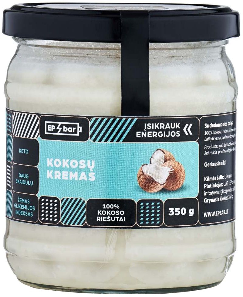 Kokosų kremas EPBAR, 350 g