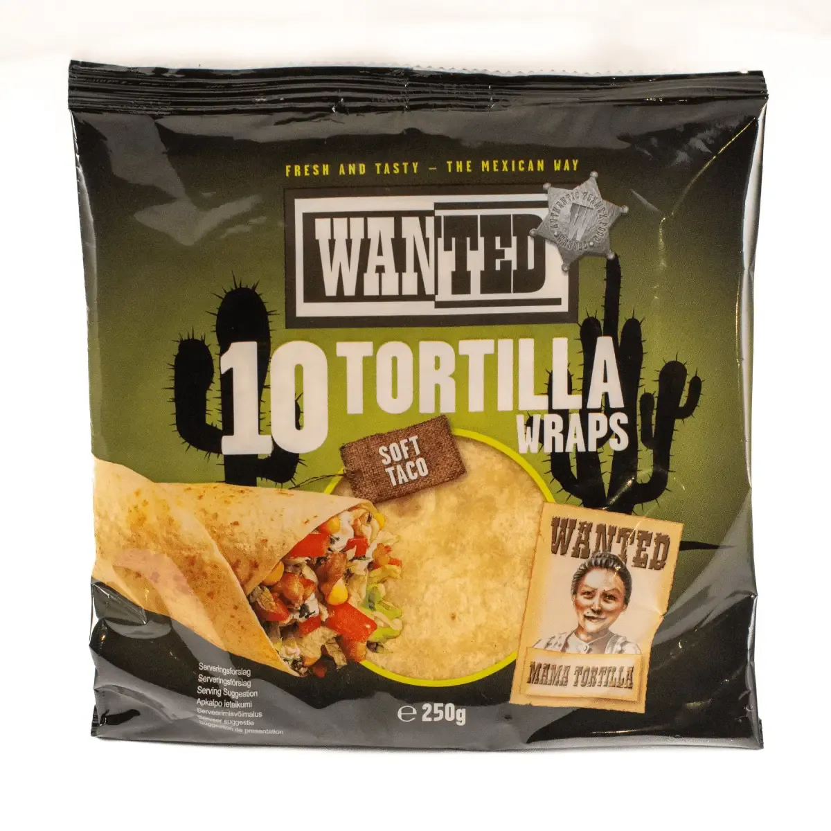 Tortilijos WANTED WRAPS