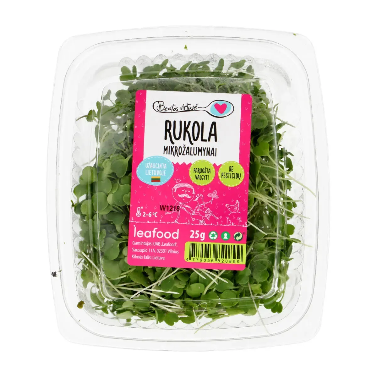 Beatos mikrožalumynai RUKOLA BEATOS VIRTUVĖ