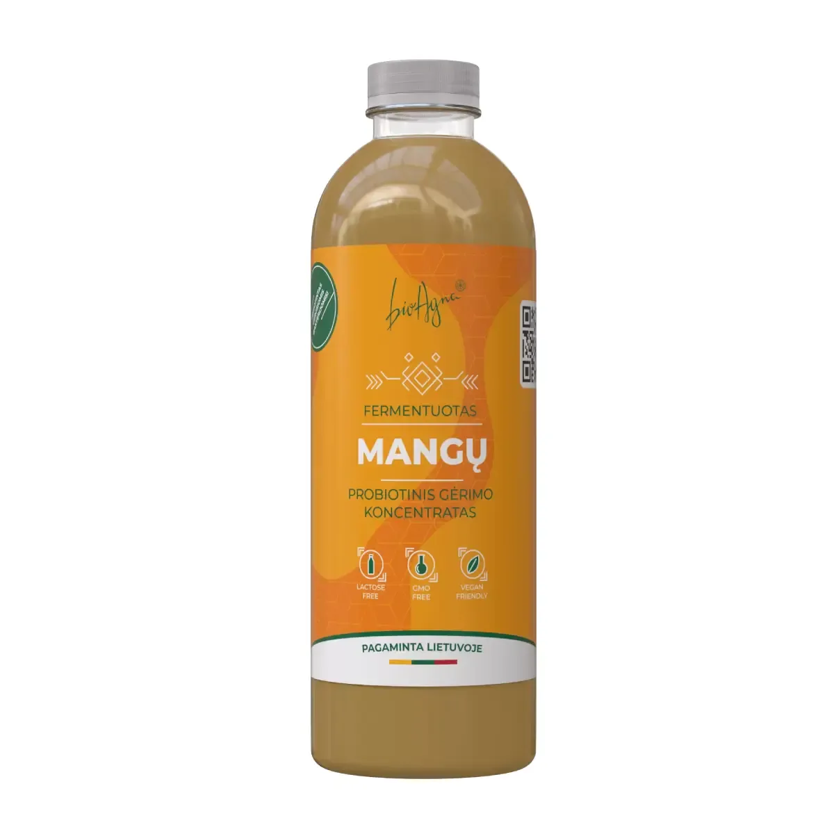 Fermentuotas mangų gėrimo probiotinis koncentratas BIOAGNA