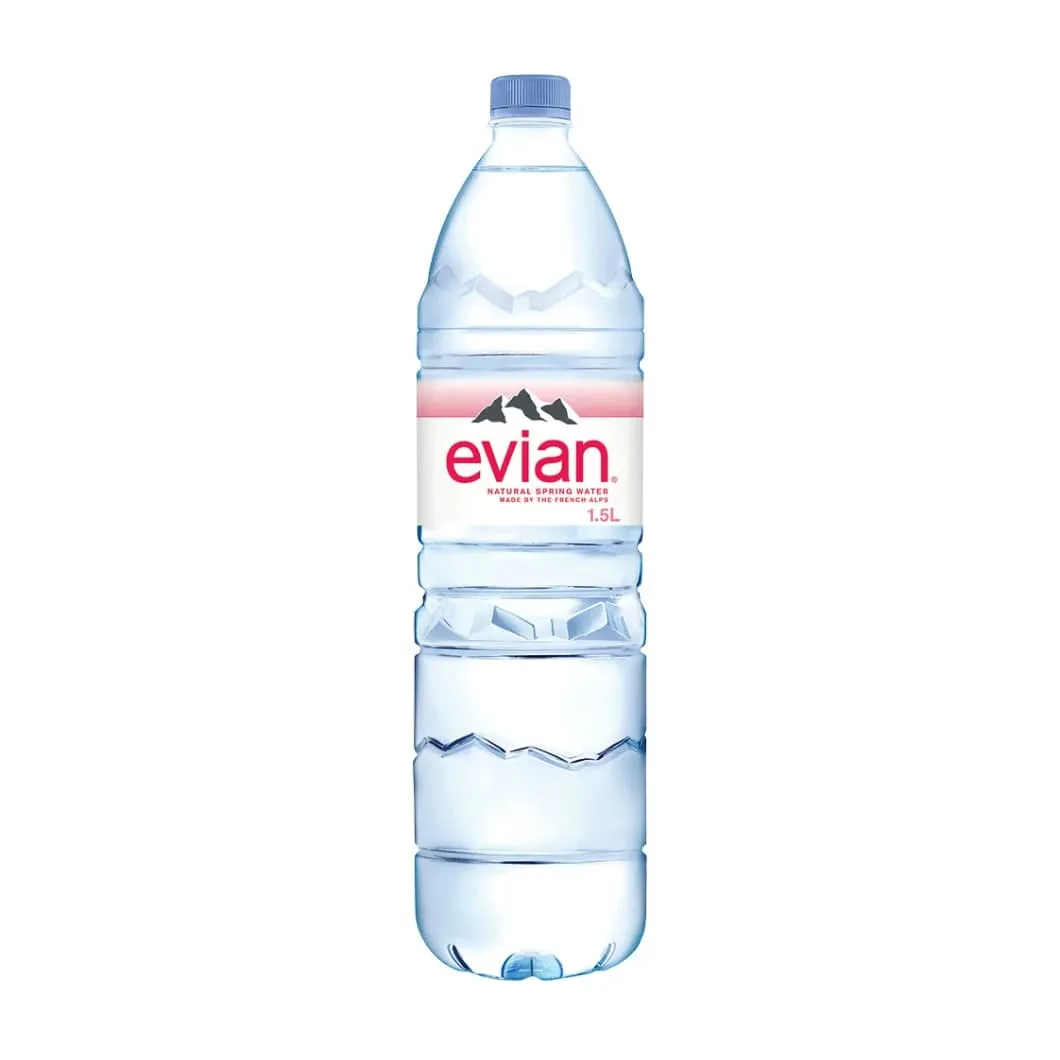 Negazuotas natūralus mineralinis vanduo EVIAN