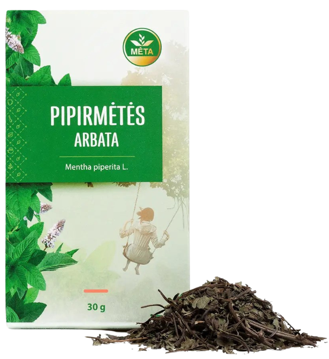 Pipirmėčių arbata, biri MĖTA, 30 g