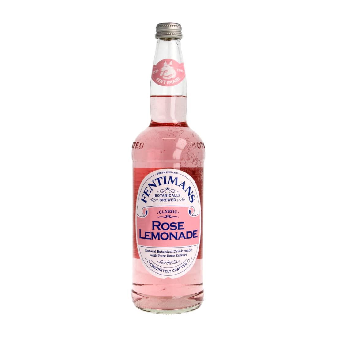 Gazuotas rožių skonio gėrimas ROSE LEMONADE FENTIMANS