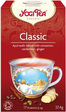 Ajurvedinė arbata CLASSIC, ekologiška YOGI TEA