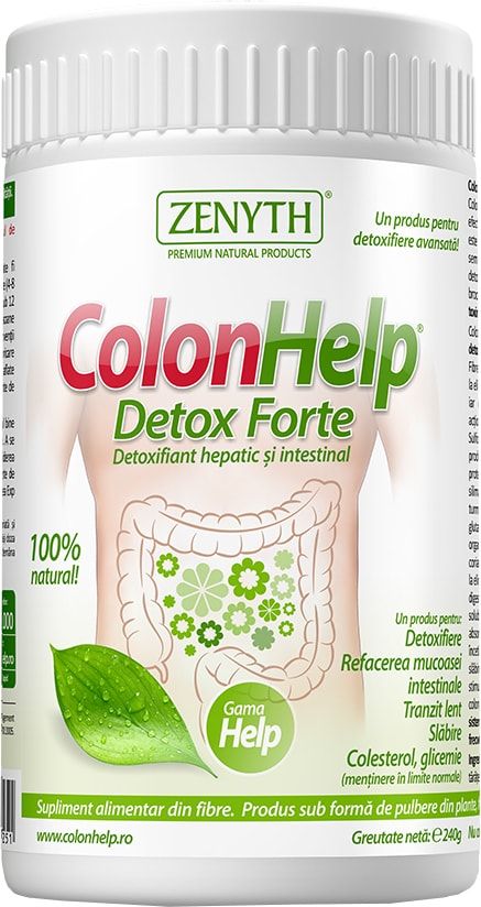 COLONHELP DETOX FORTE. Maisto papildas ZENYTH, 240 g