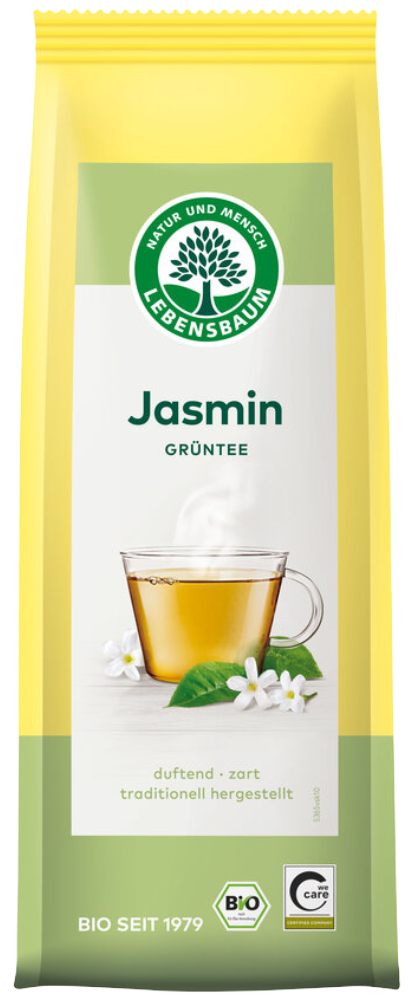 Žalioji arbata „Jasmin“, biri, ekologiška LEBENSBAUM, 75 g