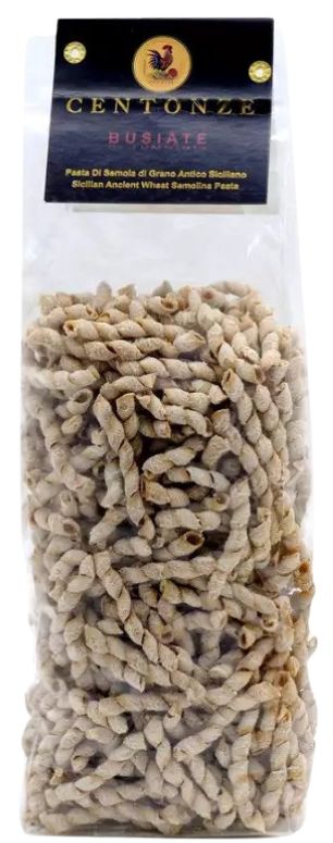 Sicilietiškų kietųjų kviečių makaronai BUSIATE CENTONZE, 500 g