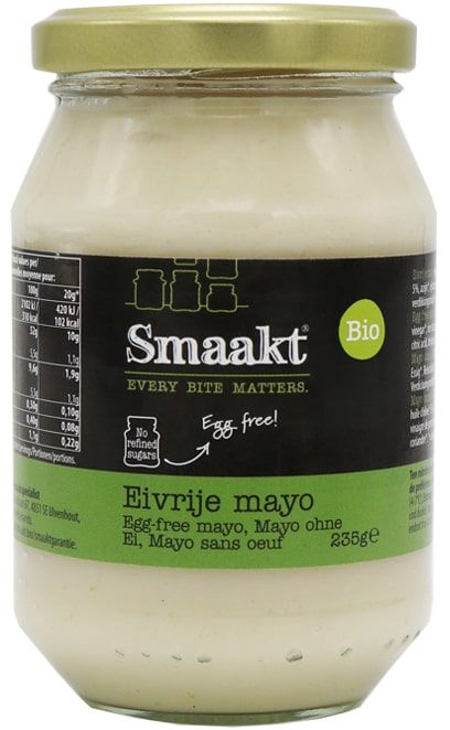 Majonezas be kiaušinių, ekologiškas SMAAKT, 230 g