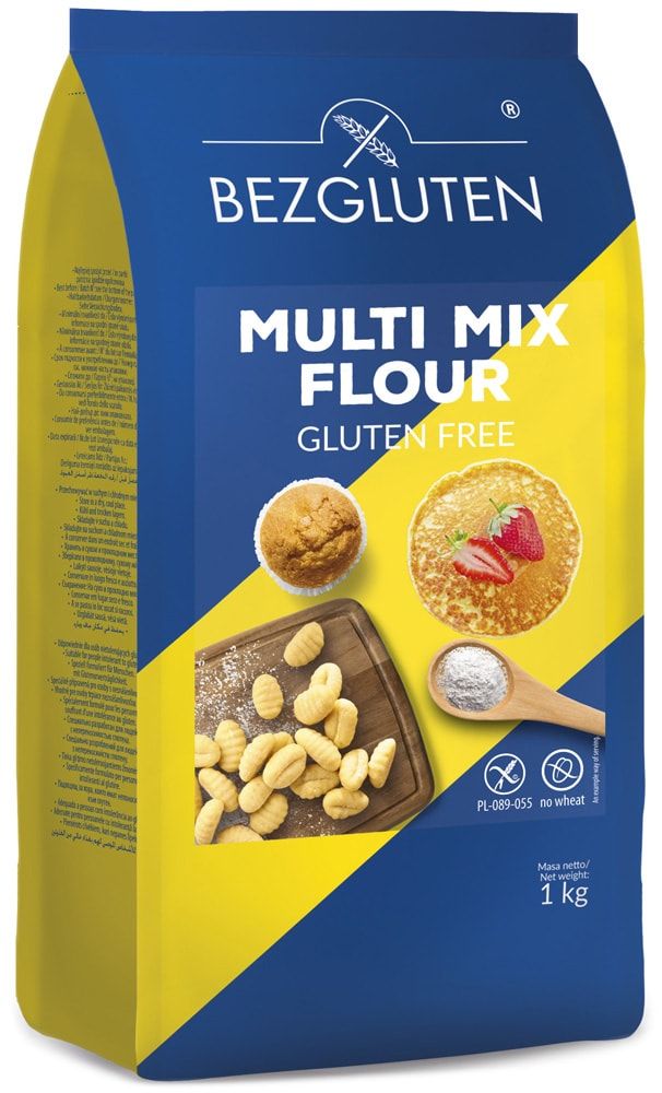 Miltų mišinys, be glitimo BEZGLUTEN, 1 kg
