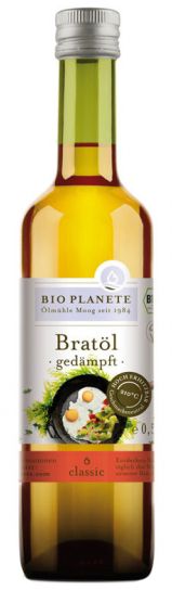 Saulėgrąžų aliejus kepimui, ekologiškas BIO PLANETE, 500 ml