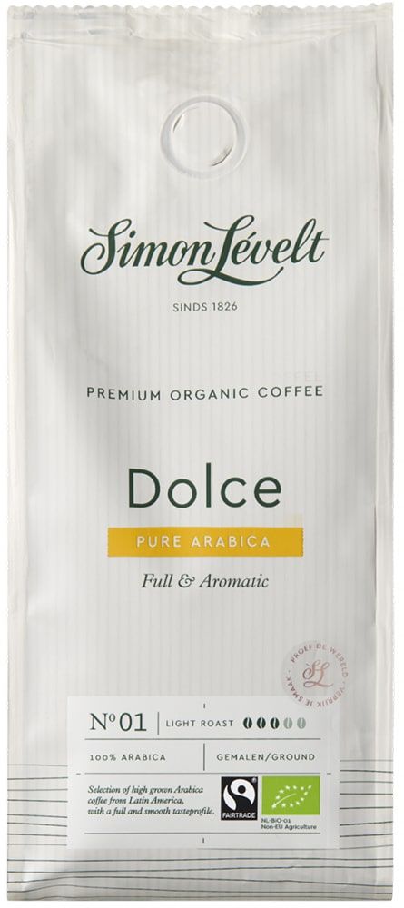 Malta kava DOLCE, ekologiška SIMON LEVELT, 250 g