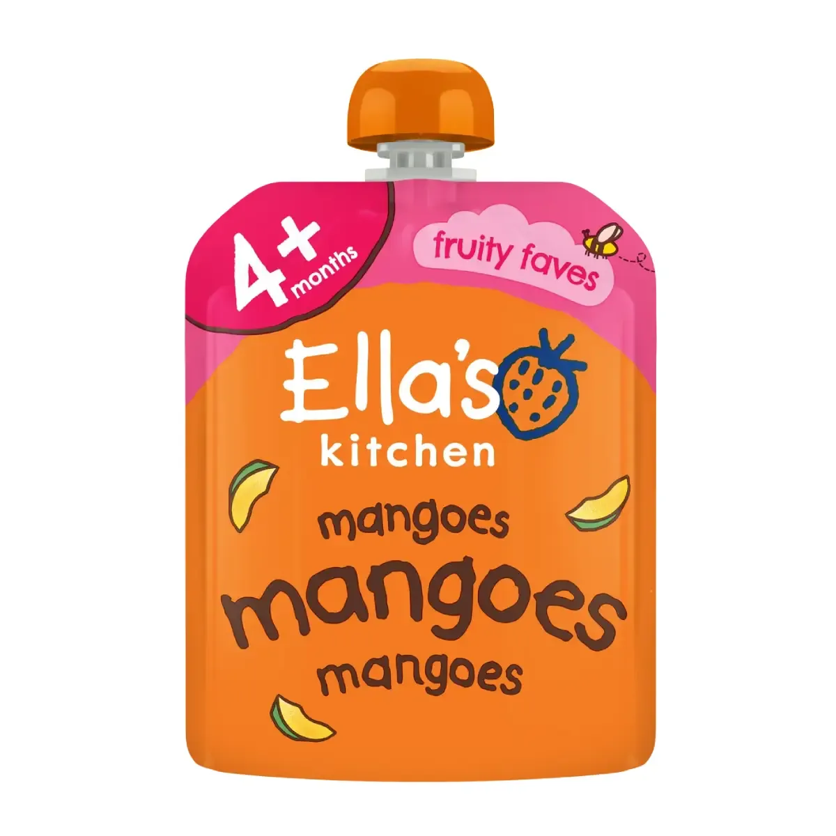 Mangų tyrelė, nuo 4 mėn., ekologiška ELLA'S KITCHEN
