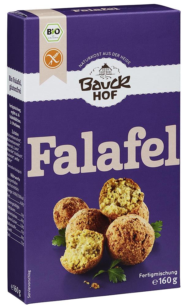 Ruošinys falafeliams, ekologiškas BAUCK MÜHLE, 160 g
