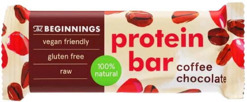 Protein Bar with Coffee THE BEGINNINGS, 40 g