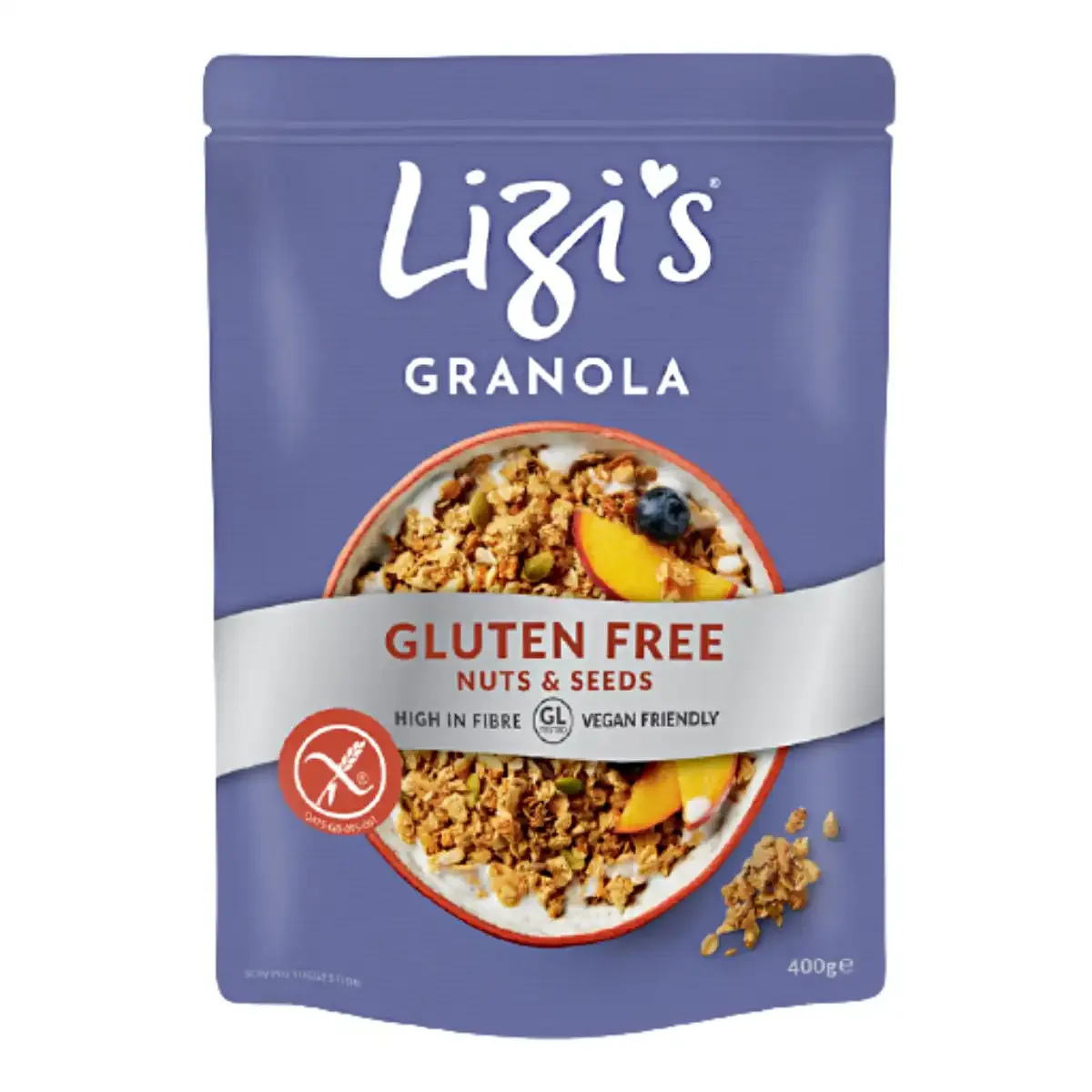 Granola su riešutais ir sėklomis GLUTEN FREE LIZI'S