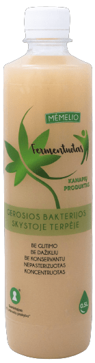 Fermentuotas kanapių produktas MĖMELIO FERMENTUOTAS, 500 ml