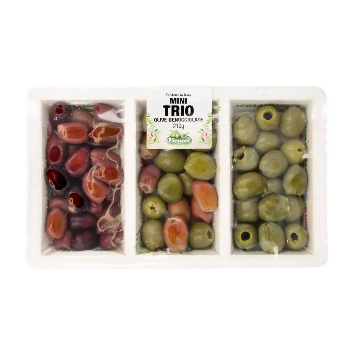 Набор оливок FICACCI TRIO