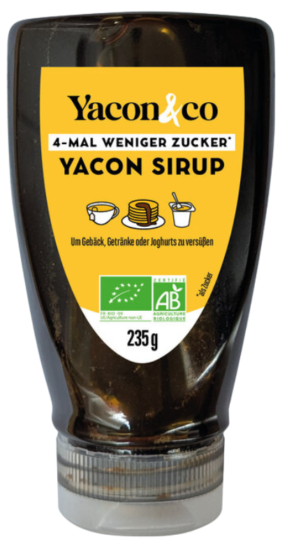 Verpstinų sirupas, ekologiškas YACON & CO, 235 g