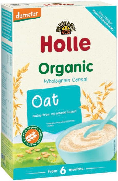 Avižų košė kūdikiams nuo 6 mėn., biodinaminė HOLLE, 250 g