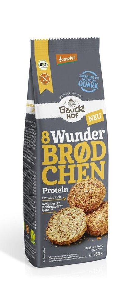 Ruošinys bandelėms, be glitimo, ekologiškas BAUCK MÜHLE, 350 g