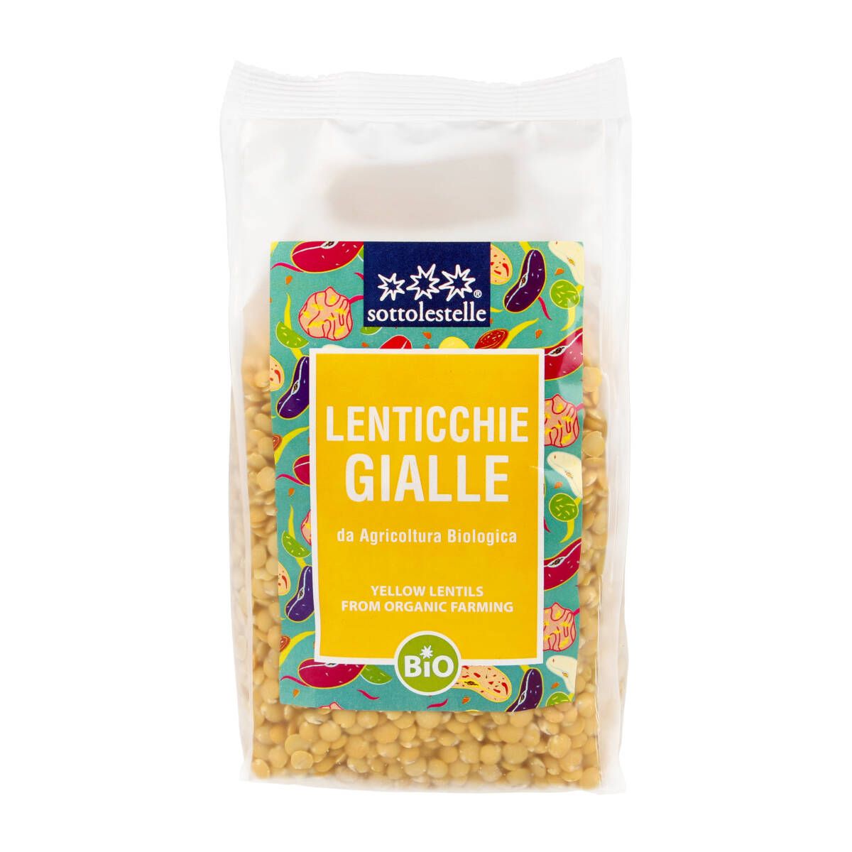 Lęšiai geltonieji LENTICCHIE GIALLE, ekologiški SOTTOLESTELLE