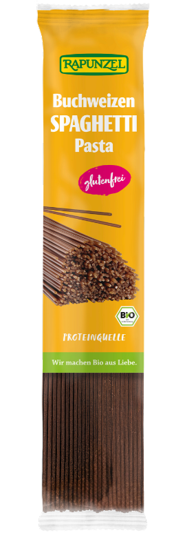 Viso grūdo grikių spagečiai, ekologiški RAPUNZEL, 250 g