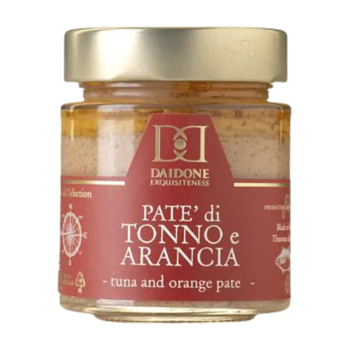Тунец в пасте TONNO E ARANCIA DAIDONE
