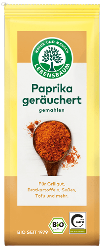 Smoked Paprika Powder, organic LEBENSBAUM, 50 g