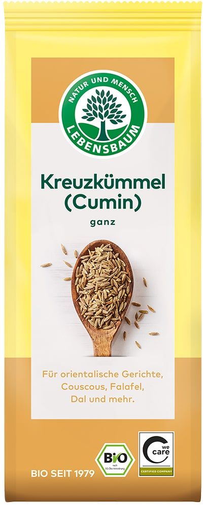 Kmyninių kuminų sėklos, ekologiškos LEBENSBAUM, 40 g