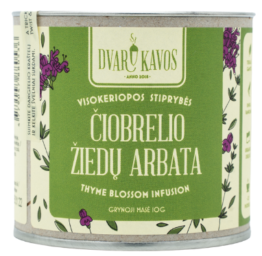 Čiobrelio žiedų arbata DVARO KAVOS, 10 g