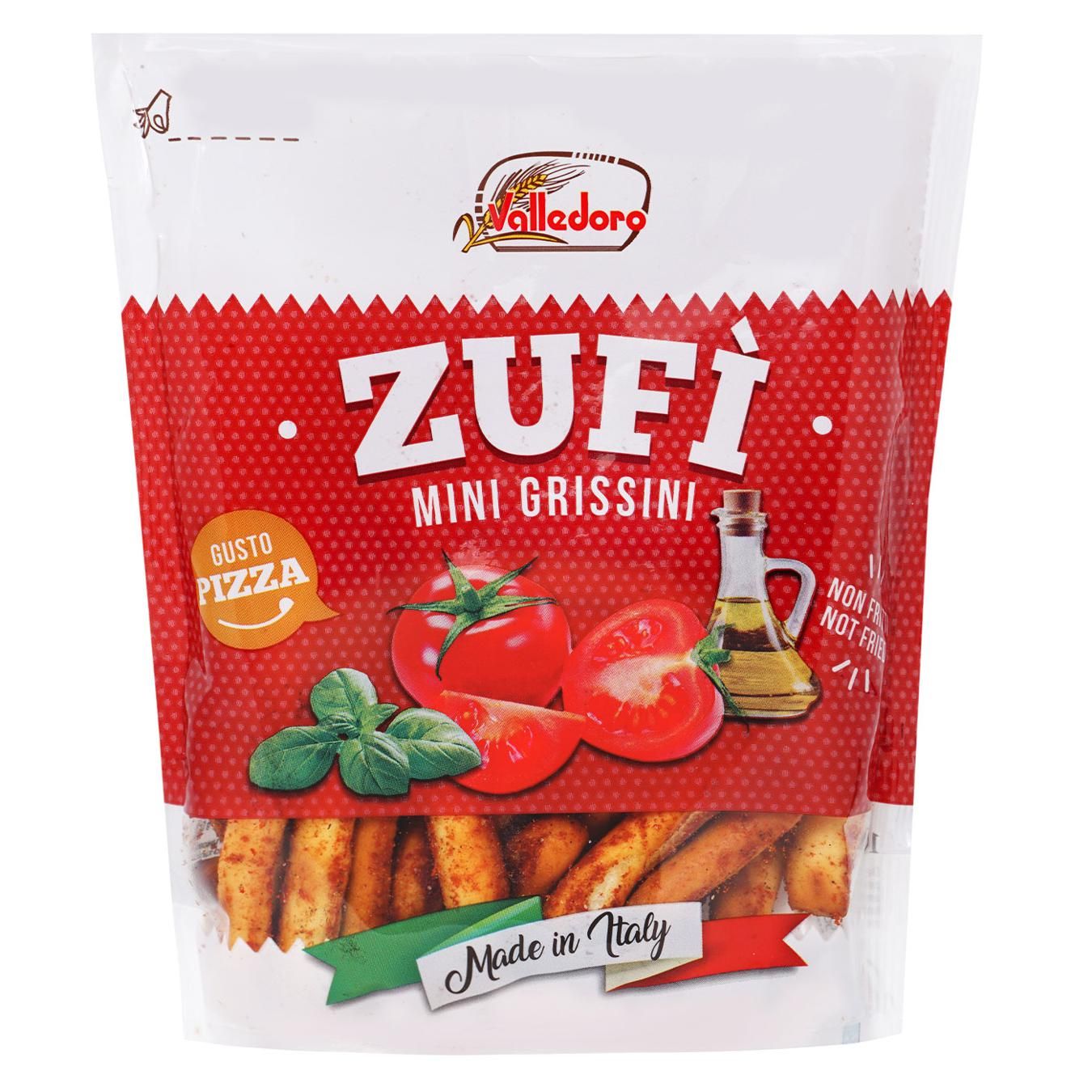 Picos skonio lazdelės MINI GRISSINI PIZZA VALLEDORO, 100 g