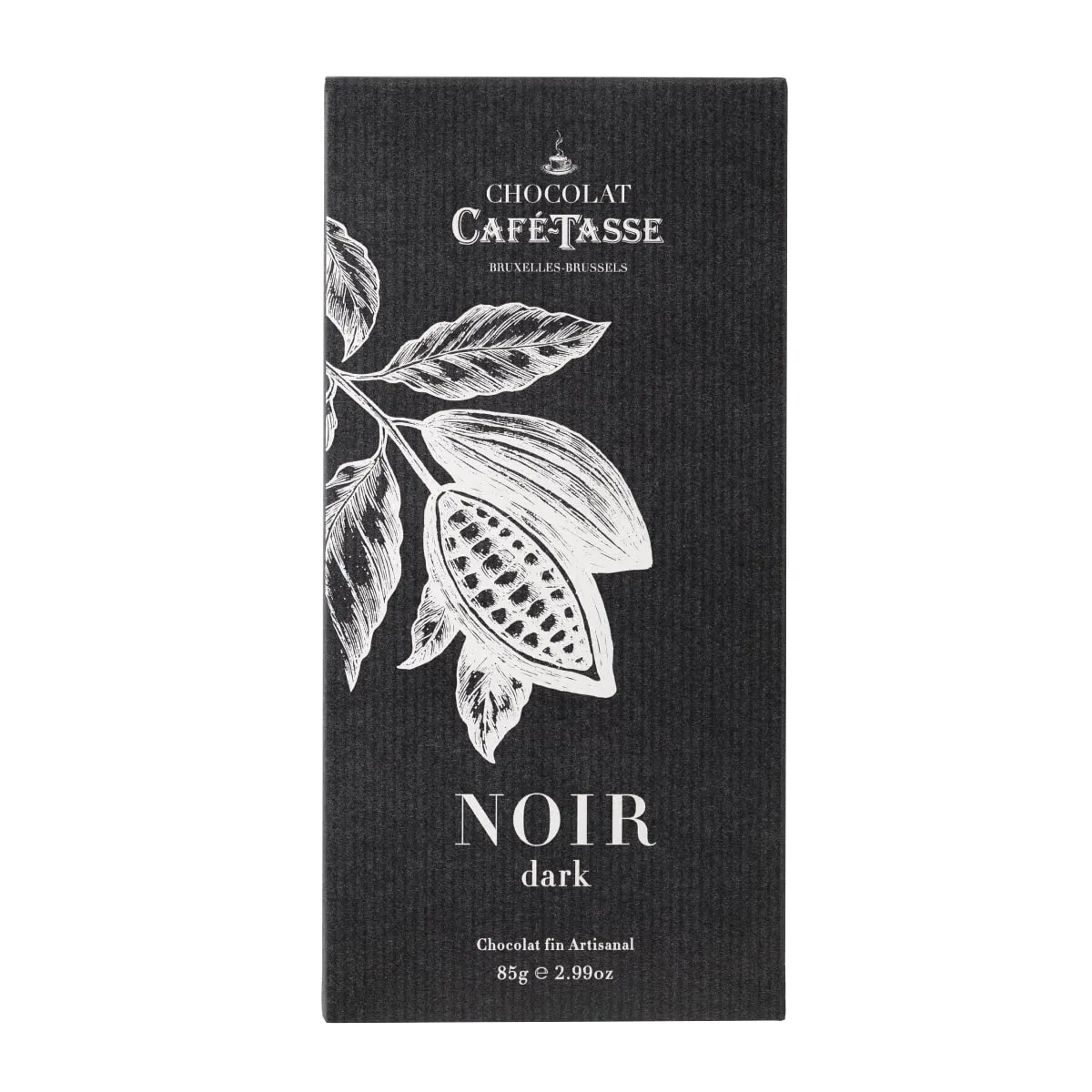 Juodasis šokoladas NOIR 60 % CAFÉ-TASSE