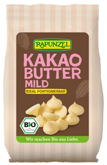 Kakavos aliejus, granulėmis, ekologiškas RAPUNZEL, 100 g