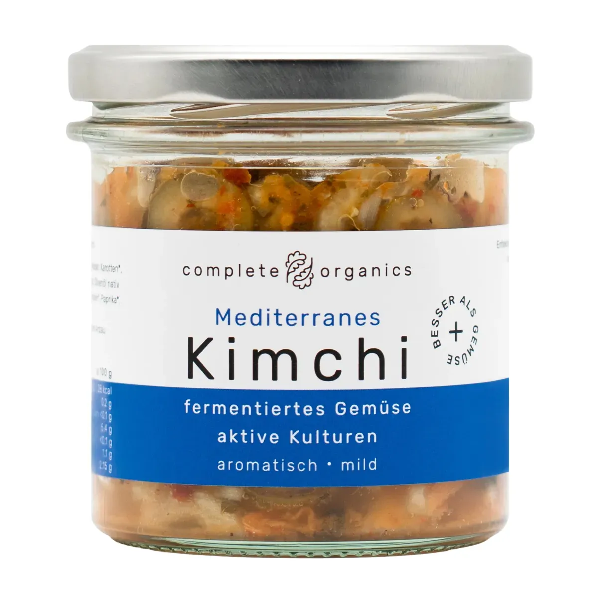 Fermentuotos daržovės MEDITERRANEAN KIMCHI, ekologiškos COMPLETEORGANICS