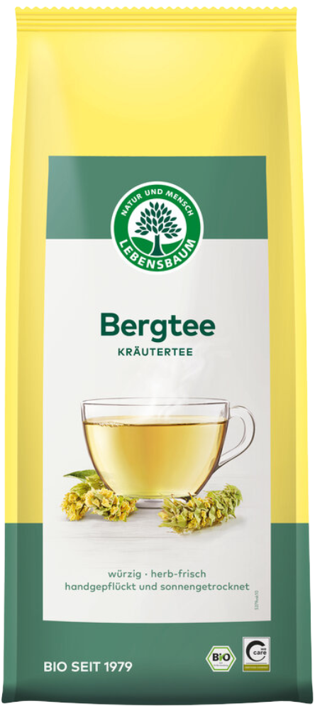 Kalnų arbata „Sideritis dichotoma“, biri, ekologiška LEBENSBAUM, 30 g