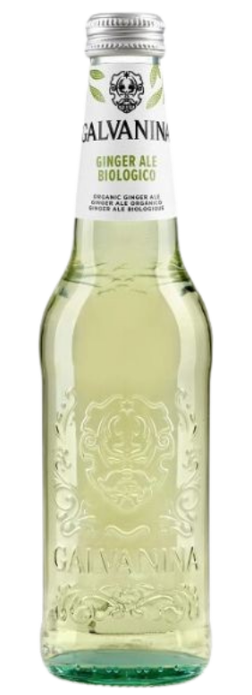 Gazuotas imbiero gėrimas, ekologiškas GALVANINA, 355 ml
