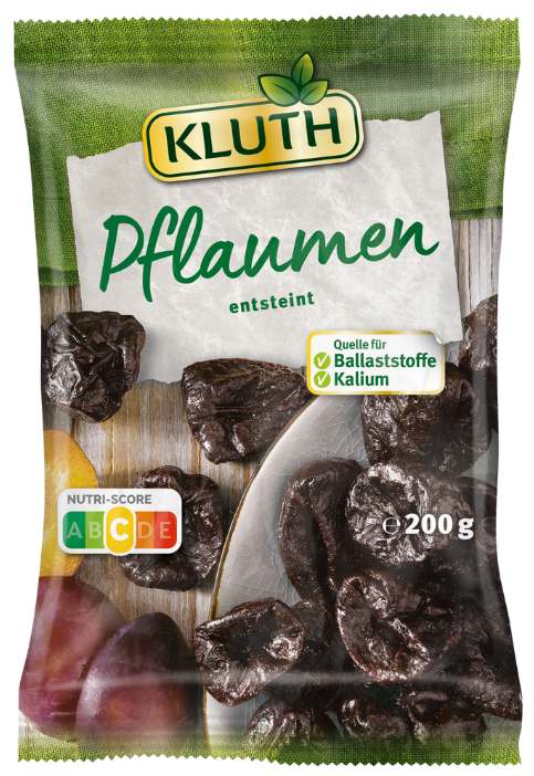 Džiovintos slyvos be kauliukų KLUTH
