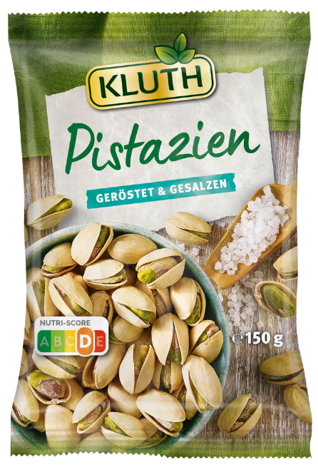Pistacijos skrudintos nesūdytos KLUTH