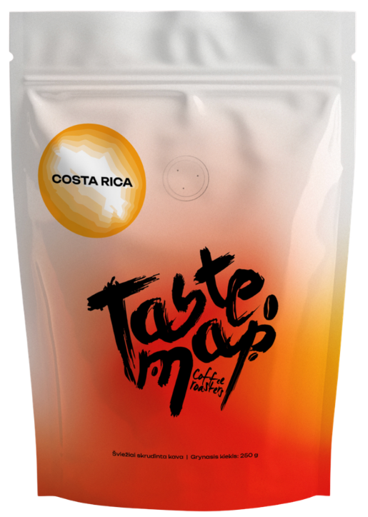 Malta kava COSTA RICA SHB LAS TROJAS TASTE MAP