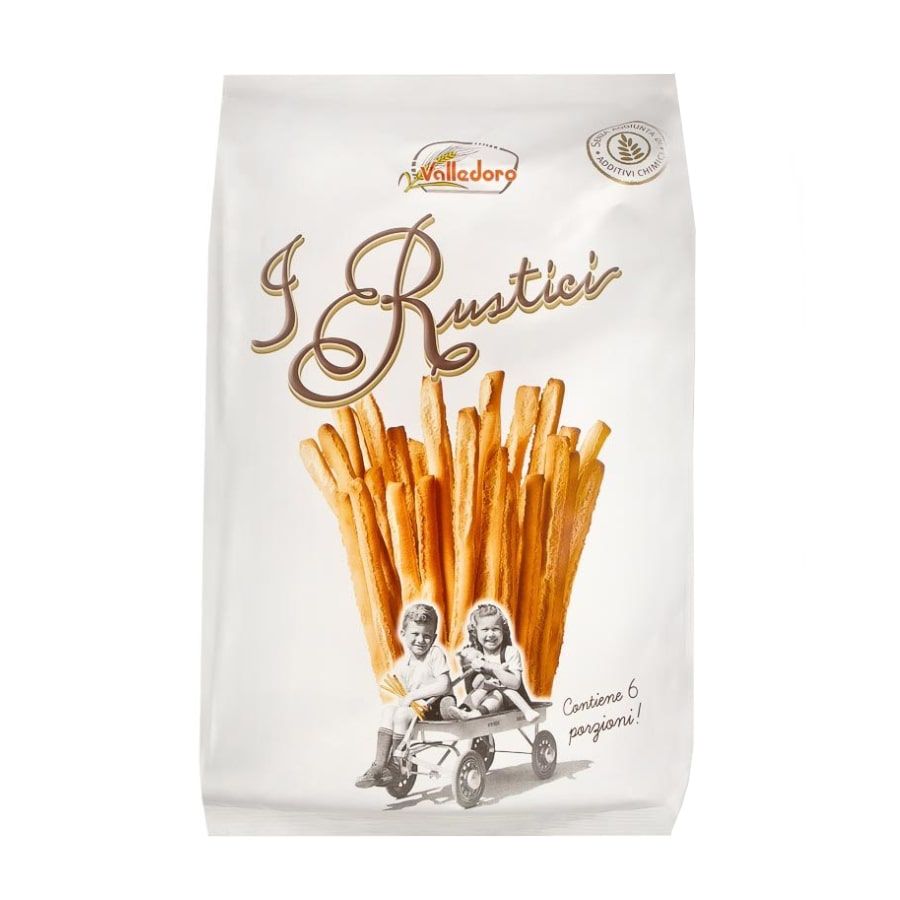 Senovinės itališkos lazdelės RUSTICI VALLEDORO, 300 g