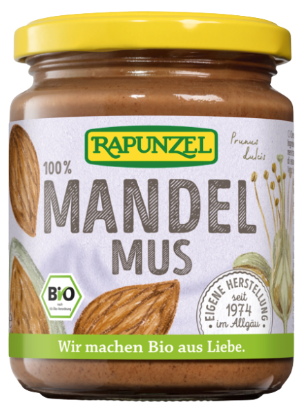 Migdolų kremas, ekologiškas RAPUNZEL, 250 g