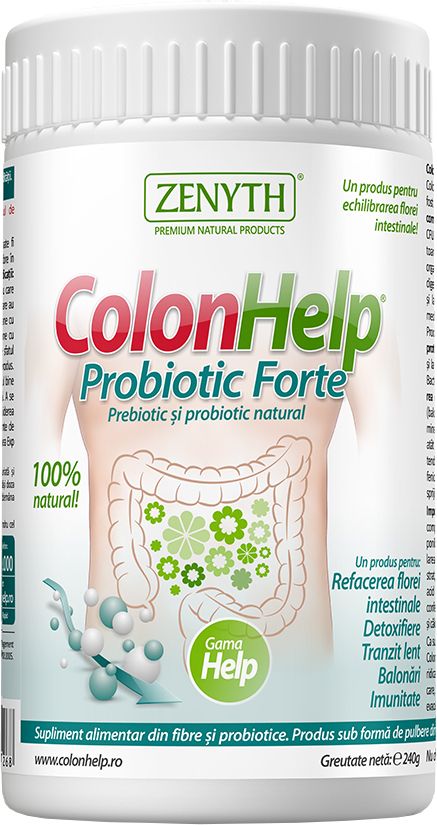 COLON HELP PROBIOTIC FORTE. Maisto papildas ZENYTH, 240 g