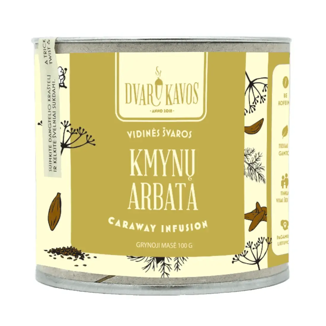 Kmynų arbata DVARO KAVOS
