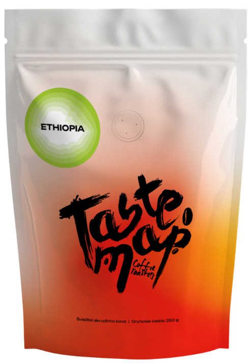 Malta kava ETHIOPIA SIDAMO TASTE MAP